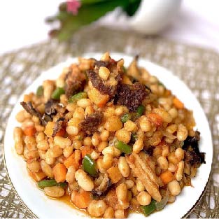 White Beans with Desired Complement